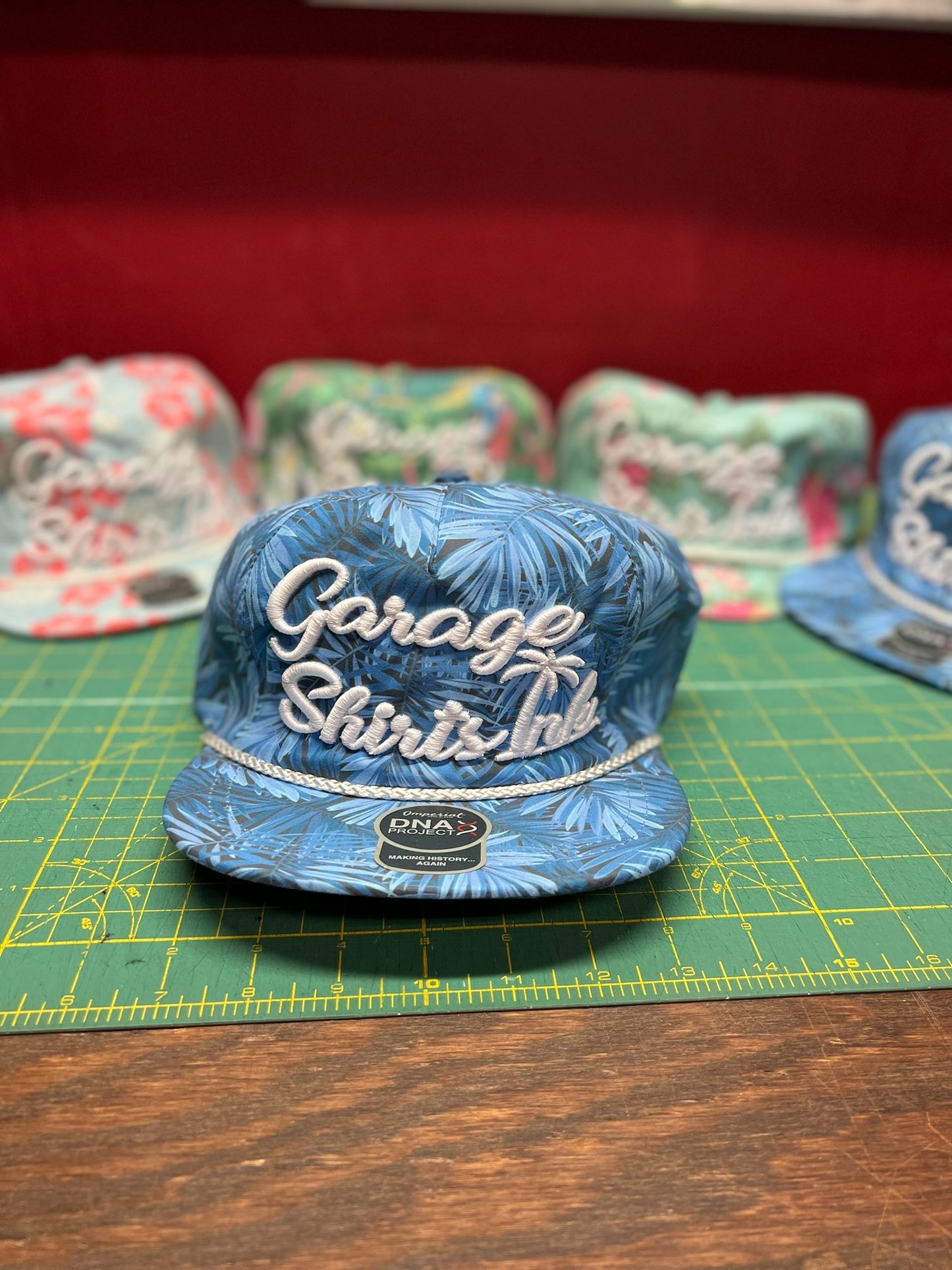 Beachy Flat Bill with rope