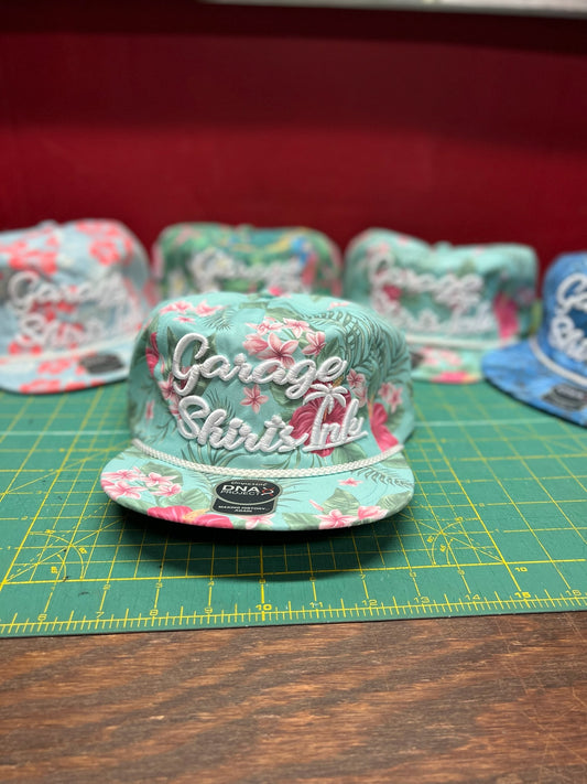 Beachy Flat Bill with rope