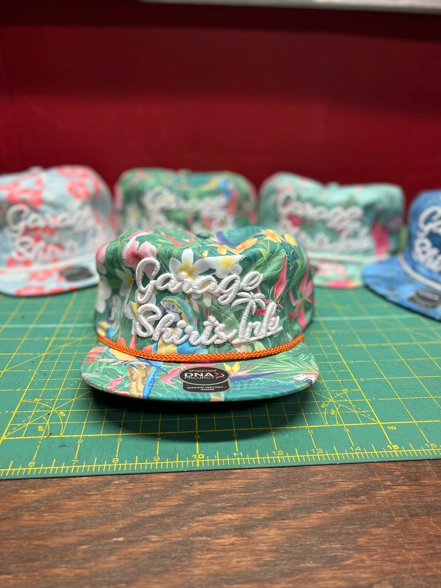 Beachy Flat Bill with rope