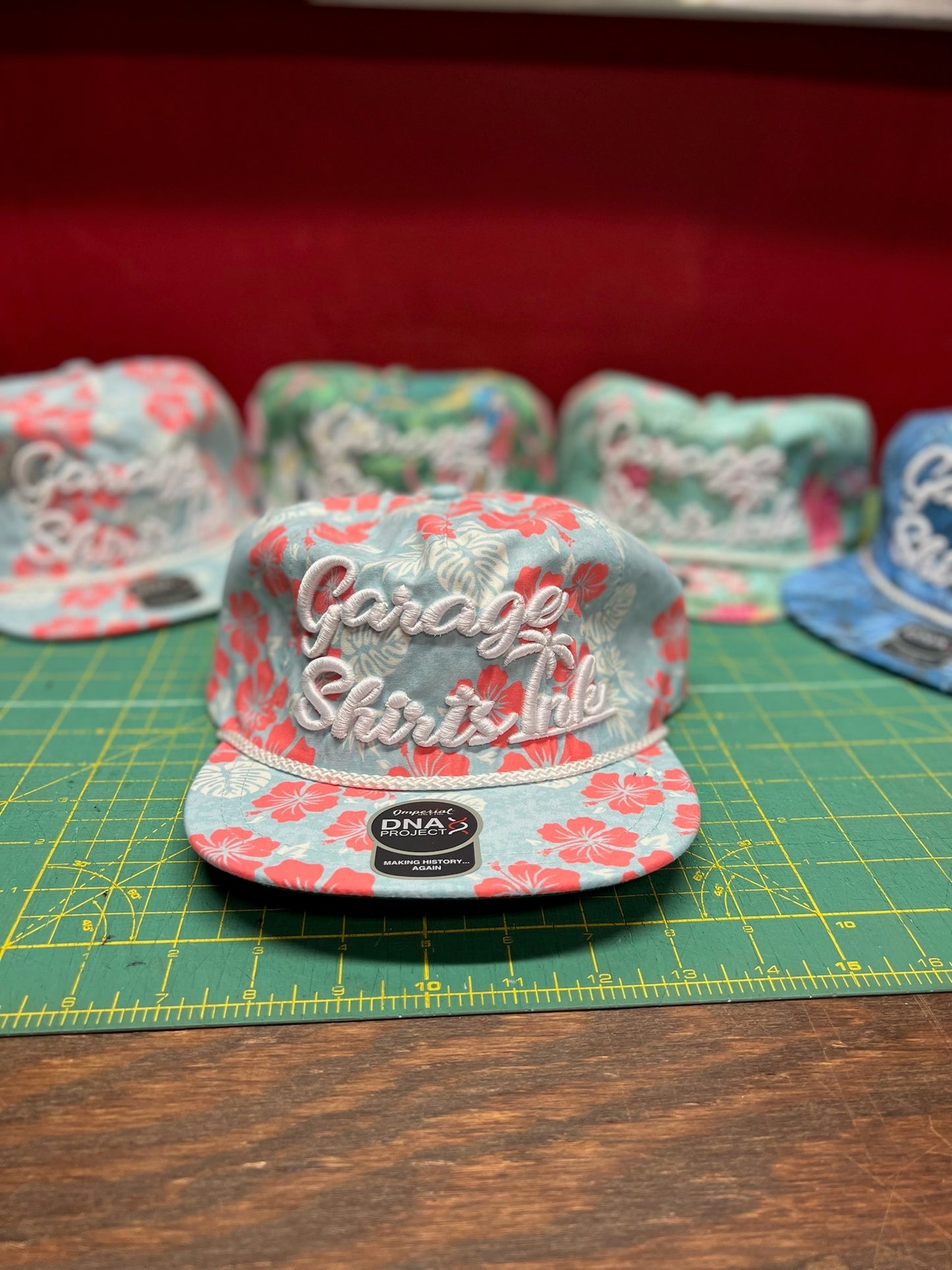 Beachy Flat Bill with rope